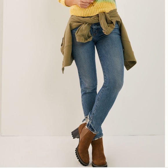 NEW AGOLDE Toni High-Rise Slim Jeans (28) - Picture 7 of 10